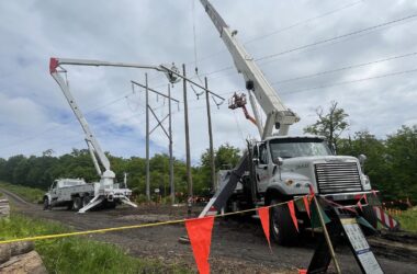 Travaux de ligne de transport Hydro-Québec dans Montmagny–L'Islet réalisés par Électro Saguenay, 2024 (12)